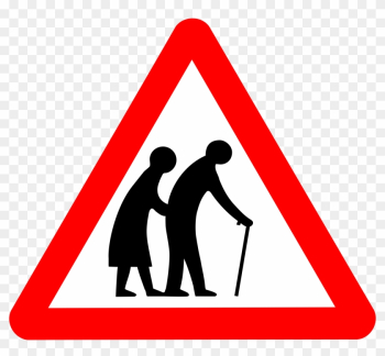 Here Are 11 Signs That You May Be Rounding The Corner - Old People Road Sign Here Are 11 Signs That You May Be Rounding The Corner - Old People Road Sign