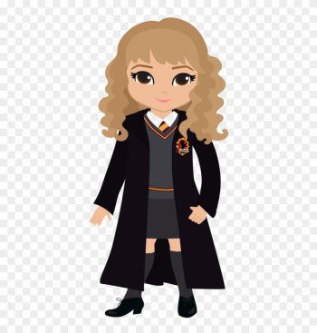 Hermione Granger Ron Weasley Harry Potter Clip Art - Harry Potter Clip Art Hermione