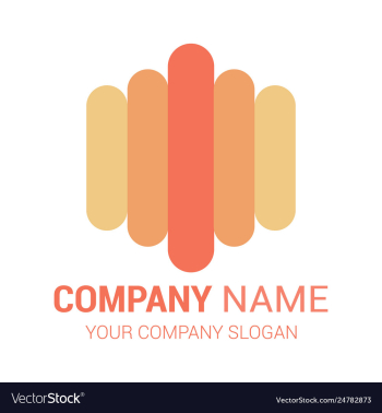 Hexagon logo logo design template vector image Hexagon logo logo design template vector image