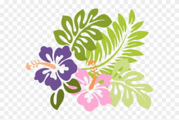 Hibiscus - Hawaiian Flower Clipart Hibiscus - Hawaiian Flower Clipart