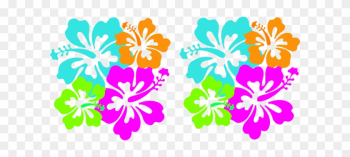 Hibiscus Neon Clip Art - Clip Art Hawaiian Flowers Hibiscus Neon Clip Art - Clip Art Hawaiian Flowers