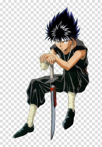 Hiei Yusuke Urameshi Anime Character Yu Yu Hakusho, Anime transparent background PNG clipart