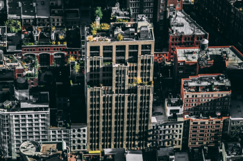 High-angle Photo of Buildings