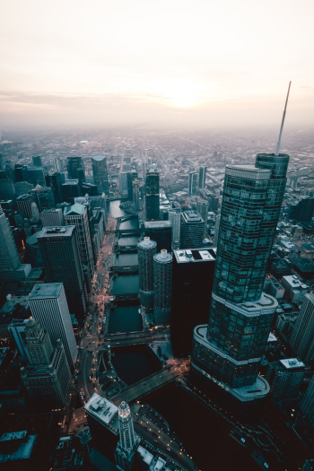 High-angle Photo of Cityscape