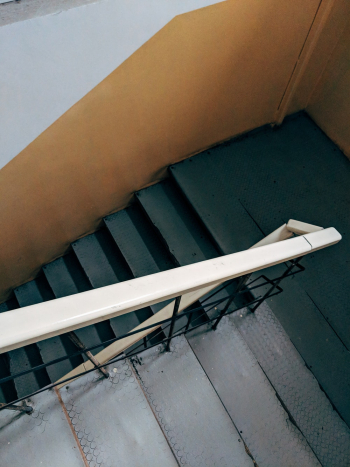 High Angle Photo of Staircase