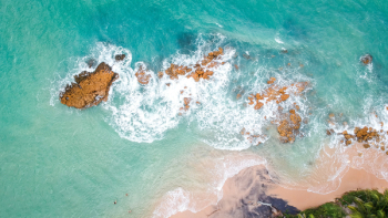 High Angle Photography of Ocean High Angle Photography of Ocean