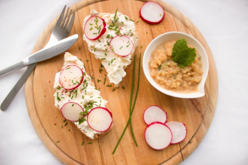 High Angle View of Breakfast