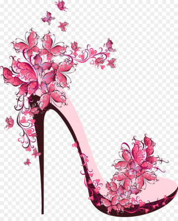 High-heeled footwear Shoe Stock photography Clip art - Beautiful high heels 