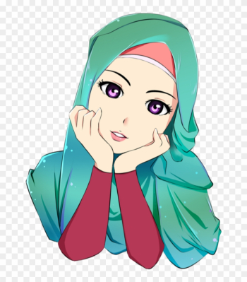 Hijab Cartoon Islam Drawing Anime - Anime Muslim