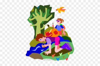 Hiking - Nature Walk Clip Art Hiking - Nature Walk Clip Art