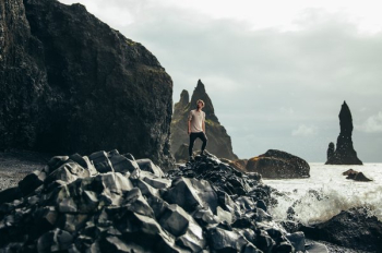 Hiking Volcanic Rock Hiking Volcanic Rock