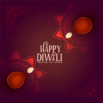 Hindu festival of diwali decorative diya illustration Free Vector Hindu festival of diwali decorative diya illustration Free Vector