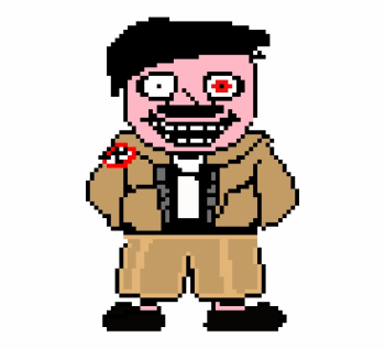 Hitler Pixel Art Maker Clipart , Png Download - Nazi Sans ...