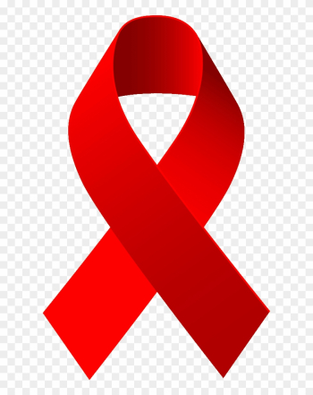 Hiv And Pregnancy Clip Art - Aids Red Ribbon Vector