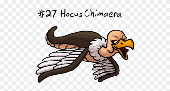Hocus Chimaera Is Just A More Natural Vulture-colored - Cartoon Hocus Chimaera Is Just A More Natural Vulture-colored - Cartoon