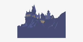 Hogwarts, Harry, Potter, Magic School - Hogwarts Silhouette - Free ...