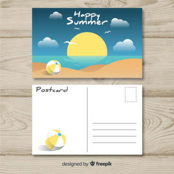 Holiday postcard Free Vector Holiday postcard Free Vector