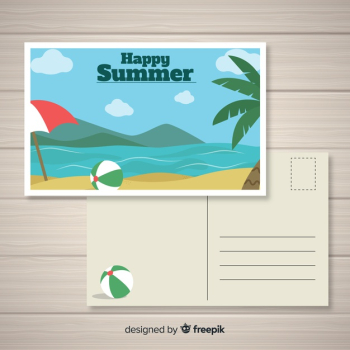 Holiday postcard Free Vector Holiday postcard Free Vector