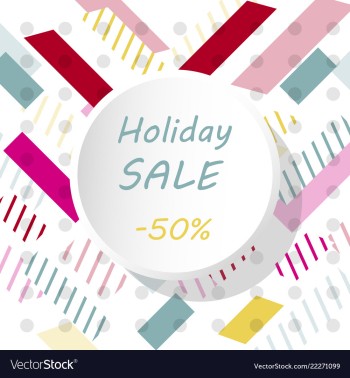 Holiday sale calligraphy calligraphic banner sale vector image Holiday sale calligraphy calligraphic banner sale vector image