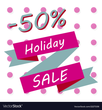 Holiday sale calligraphy calligraphic banner sale vector image Holiday sale calligraphy calligraphic banner sale vector image