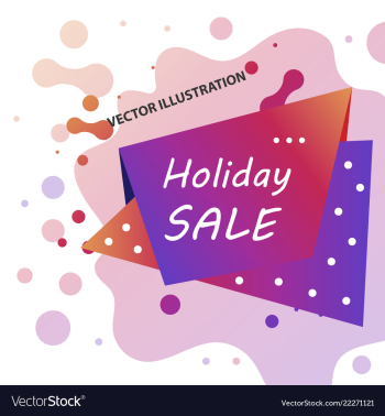 Holiday sale calligraphy calligraphic banner sale vector image Holiday sale calligraphy calligraphic banner sale vector image