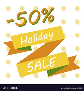 Holiday sale calligraphy calligraphic banner sale vector image Holiday sale calligraphy calligraphic banner sale vector image