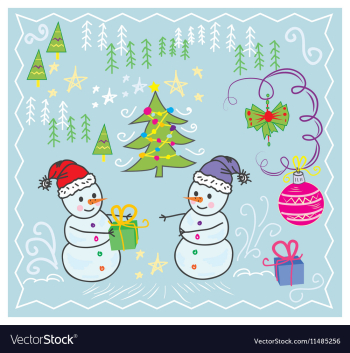 Holiday vector image Holiday vector image