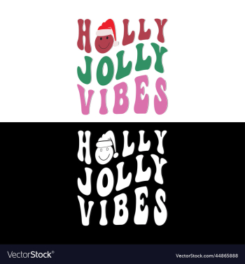 holly jolly vibes christmas t shirt