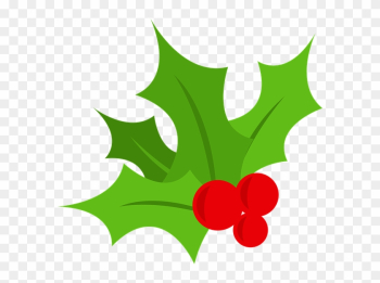 Holly Leaves Clipart - Mistletoe Graphic