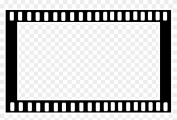 Hollywood Filmstrip Film Frame Clip Art - Film Strip Frame Png