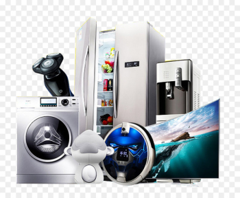 Home appliance Icon - Refrigerators, air conditioners, washing machines, household appliances 