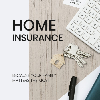 Home insurance Instagram post template, | Free Vector Template - rawpixel