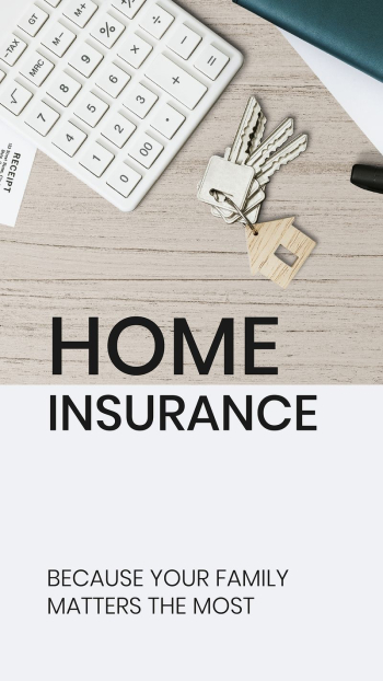 Home insurance Instagram story template | Free Vector Template - rawpixel