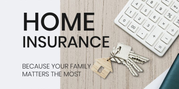Home insurance Twitter post template, | Free PSD Template - rawpixel