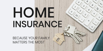 Home insurance Twitter post template, | Free Vector Template - rawpixel