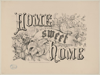 Home sweet home (1874) by Currier | Free Photo - rawpixel Home sweet home (1874) by Currier | Free Photo - rawpixel