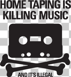 Home Taping is Killing Music Logo Vector Home Taping is Killing Music Logo Vector