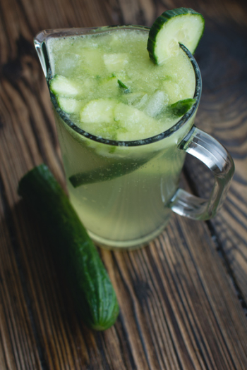 Homemade cucumber lemonade Homemade cucumber lemonade