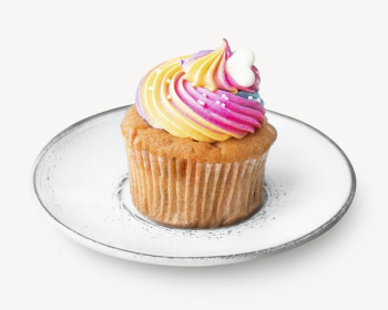 Homemade cupcake, dessert food isolated | Free PSD - rawpixel Homemade cupcake, dessert food isolated | Free PSD - rawpixel