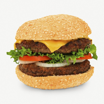 Homemade hamburger, fast food psd | Free PSD - rawpixel Homemade hamburger, fast food psd | Free PSD - rawpixel