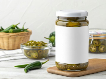Homemade Pickled Jalapeños in Glass Jar Homemade Pickled Jalapeños in Glass Jar