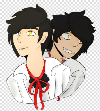 Homo sapiens Mangaka Black hair , autumn town transparent background PNG clipart
