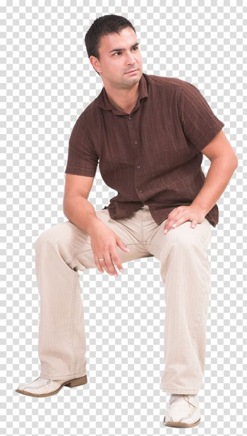 Homo sapiens , people sitting transparent background PNG clipart