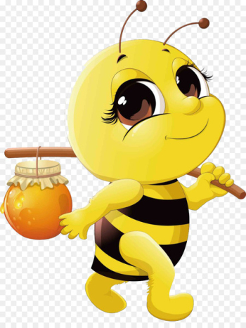Honey bee Cartoon Clip art - Pick honey bees Honey bee Cartoon Clip art - Pick honey bees