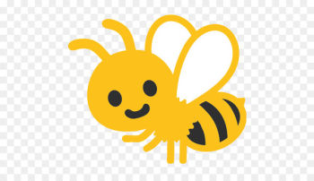 Honey bee Emoji Android GitHub - bee 