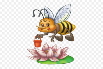 Honey bee Honeycomb Illustration Image - bee 