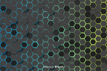 Honeycomb background with gradient Free Vector Honeycomb background with gradient Free Vector