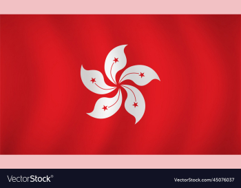 hong kong flag background