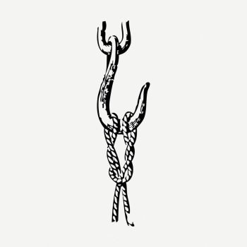 Hook drawing clipart, sailing tool | Free PSD - rawpixel Hook drawing clipart, sailing tool | Free PSD - rawpixel
