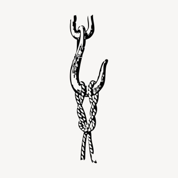 Hook hand drawn clipart, sailing | Free Vector - rawpixel Hook hand drawn clipart, sailing | Free Vector - rawpixel